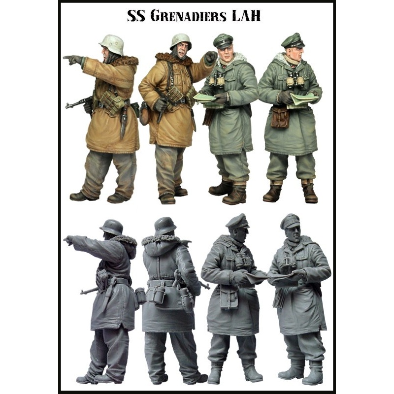 Evolution Miniatures 35023, Officer SAS and Local Man 1942 (2 Figur), SCALE 1:35