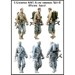 Evolution Miniatures 35055, American MARINE WWII (BAR Gunner), SCALE 1:35