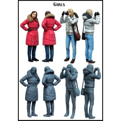 Evolution Miniatures 35110, GIRLS (2 figures), SCALE 1:35