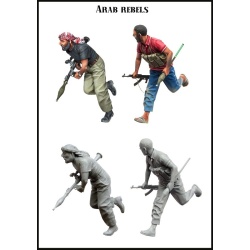 Evolution Miniatures 35139, Arab Rebels (2 figures), SCALE 1:35