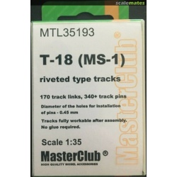 Metal Tracks for Pz.Kpfw.V Panther Ausf.A/G, MTL35001, MasterClub, 1:35