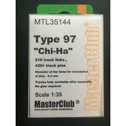 Masterclub MTL35220, Challenger 1 Tracks (rubber track pads), SCALE: 1:35