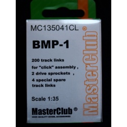 MASTERCLUB, MC135040CL,RESIN TRACKS FOR BDM-1/BDM-2/BTR-D/NONA SPH,1/35