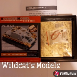 PE35336, PE FOR German Sd.Kfz.7 8t Late Production Cargo Bay , VOYAGERMODEL 1/35