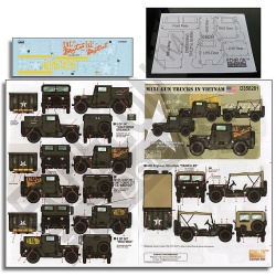 ECHELON FD D356279, 1/35 Decals for Irish & French AML Armoured Cars in Cyprus
