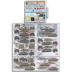 ECHELON FD T35012, Decals for Leopard 2s: Fearsome Cats of the World ,1/35