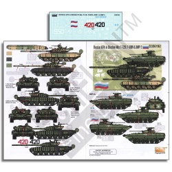 ECHELON FD D356166, 1/35 Decals for RG-31s in Afghanistan