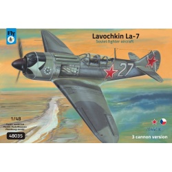 Lavochkin La-7, Soviet fighter aircraft,3 cannon version, FLY 48035, SCALE 1/48