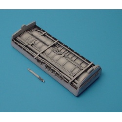 AIRES 4172 , F-8 CRUSADER ENGINE DUCT BAY (RAISED WING), Scale 1/48