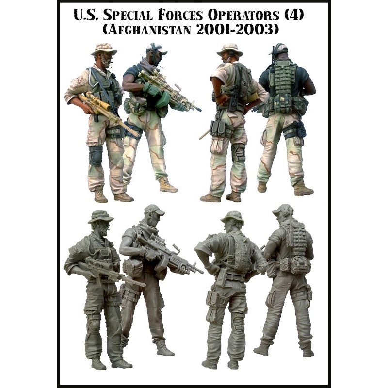 Evolution Miniatures 35047, U.S. Army Special Forces Operator Set 2, SCALE 1:35
