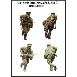 Evolution Miniatures 35102, Red Army Rifleman 1941-1943 (1 figure), SCALE 1:35