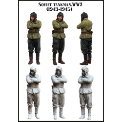 Evolution Miniatures 35134, Soviet Tankman 1943-1945 (1 figure), SCALE 1:35