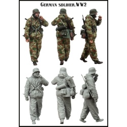 Evolution Miniatures 35154, German Soldier WWII (1 figure), SCALE 1:35
