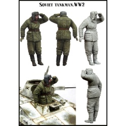 Evolution Miniatures 35163, Soviet Tankman WW2 (1 figure), SCALE 1:35