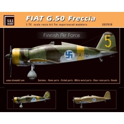 S.B.S Models, 1:72, 7018 Fiat G.50 Freccia 'Finnish Air Force'