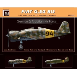 S.B.S Models, 1:72, 7020, Fiat G.50 bis 'German & Croatian Air Force' full kit