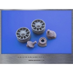 MINIARM,  B35160, T-34/SU Idler wheels (late type), SCALE 1:35