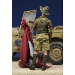 Desert Rat - British Soldier WW II, (1 FIGURE), The Bodi, TB-35160, 1:35
