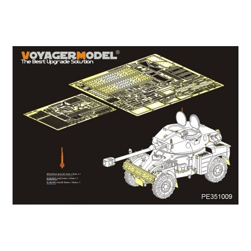 BR35100, PE FOR U.S. M1000 Trailer Lenses and taillights (For HOBBYBOSS), VOYAGER 1:35