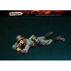 STALINGRAD MINIATURES, 1:35, S-3177 Panther crew, Normandy 1944 (3 FIG.)