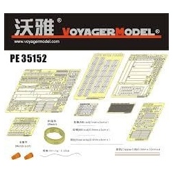 PE35119, PE PARTS FOR Storage Box for Sd.Kfz 234 8Rad Early V, VOYAGERMODEL 1/35