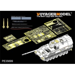 PE35699, Modern German PzH2000 SPH basic(atenna base include) (For MENG TS-012) , VOYAGERMODEL 1/35