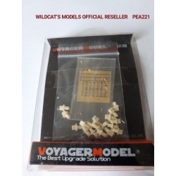 PEA221, WWII Russian Spare Track Holders for JS Heavy Tank, VOYAGERMODEL 1/35