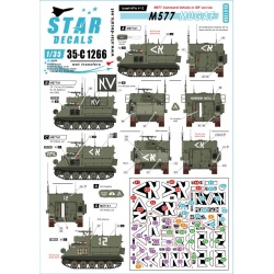 Star Decal 35-C1255, US Army Tanks in Korea. M24 Chaffee, M26 Pershing ,1/35