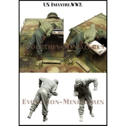 Evolution Miniatures 35190, US INFANTRY WWII (1 figure), SCALE 1:35