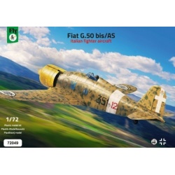 Fiat G.50 bis/AS - Italian fighter aircraft, FLY 72049, SCALE 1/72