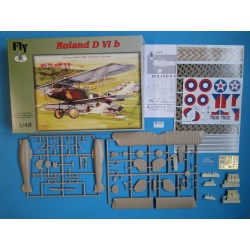 ROLAND D VI B German Fighter WWI in Postwar services, FLY 48004, SCALE 1/48