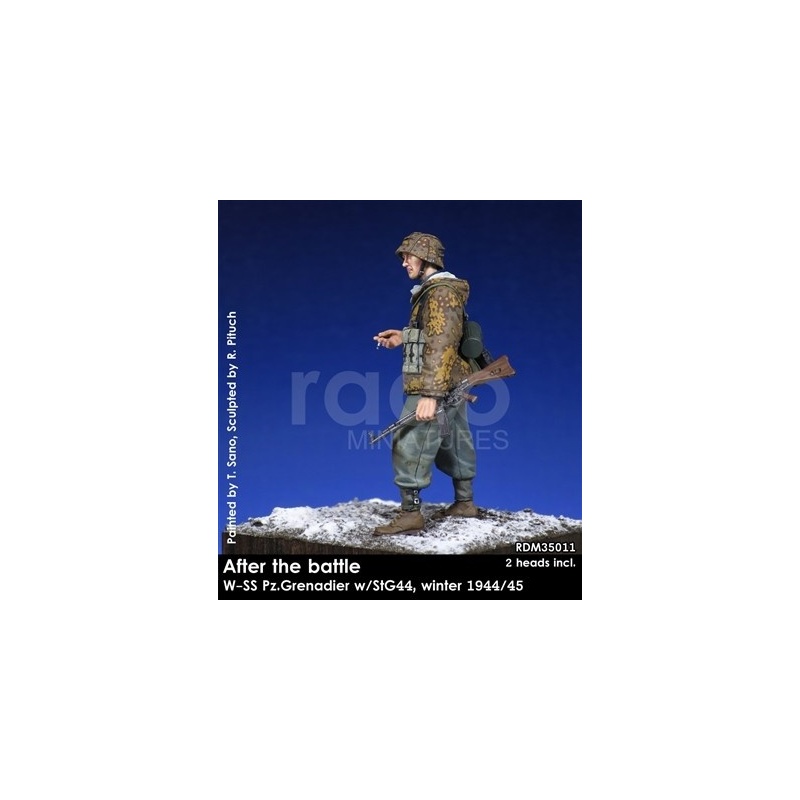 Rado Miniatures, RDM35011,  WSS Pz.Grenadier w/StG44, winter 1944/45, 1:35