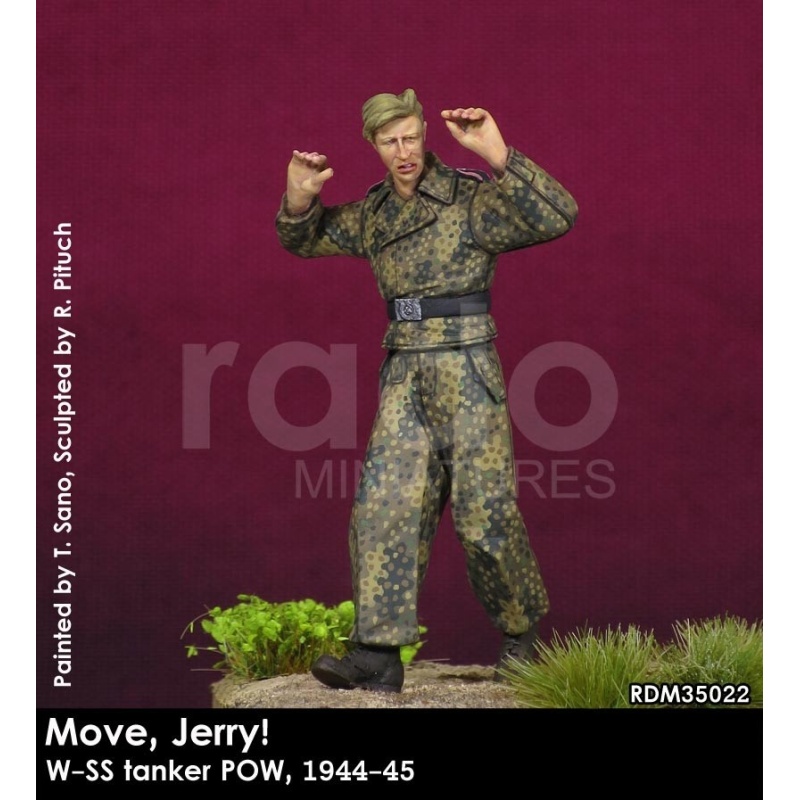 Rado Miniatures, RDM35022, "Move, Jerry!" - German Tanker POW 1944-45, 1:35