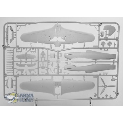Hurricane Mk IIc - Model Kit, ARMA HOBBY 70036, SCALE 1/72