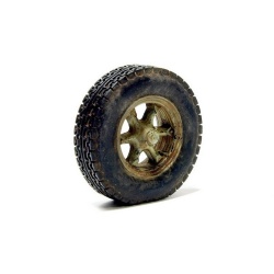Sd.Kfz.7 Weighted Road Wheels Type.2(For DRAGON/TRUMPET), ER35-005 ETMODEL, 1/35