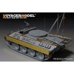 351014, PE FOR WWII German Bergepanther Ausf.D Early Prodution Basic（For TAKOM 2102), VOYAGER 1:35