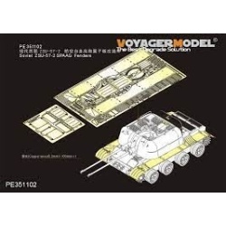 PE for Soviet ZSU-57-2 SPAAG Basic set（For TRUMPETER 05559), 351101 VOYAGERMODEL 1/35