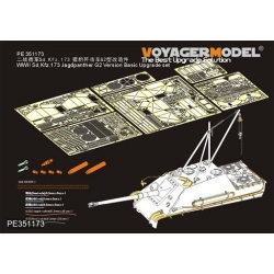 PE for WWII Sd.Kfz.173 Jagdpanther G2 Version Basic Upgrade set（For MENG TS-047）351173 VOYAGERMODEL 1/35