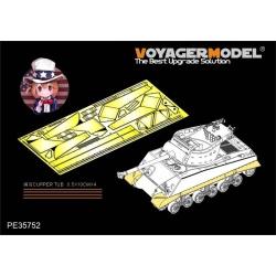 PE35752, PE for U.S. M4A3 tank series track cover (For ACADEMY,VOYAGERMODEL 1/35