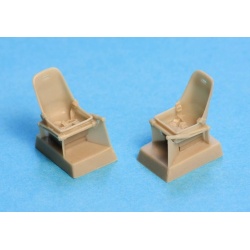 S.B.S Models, 1:48, 48007, Bf-109 Seat with harness (x2)
