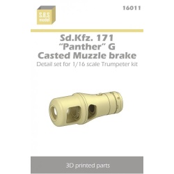 S.B.S Models, 1/16, 16011, Sd.Kfz. 171 'Panther' G Muzzle brake - Casted
