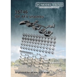 35746, IDF AFV hooks and handles, SCALE 1:35, FC MODEL TREND