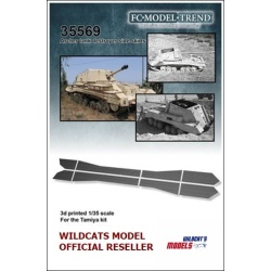 35569 Archer SPG side skirts, SCALE 1:35 FC MODEL TREND