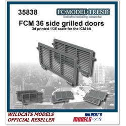 FC MODEL TREND 35838, FCM 36 side grilles, 3d printed, 1/35