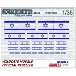 FC MODEL TREND 35313, Israel flags, 1/35
