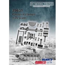FC MODEL TREND 35631, Panzer II, tool clamps, 3d printed, 1/35