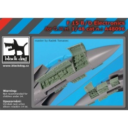 A48095, 1/48 F-15 B/D engine, BLACK DOG, 1:48