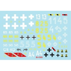 Star Decals 35-C1315, PzKpfw I Ausf A. Poland,Norway,Eastern Front 1939-45, 1/35