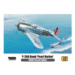 Wolfpack WP14811, P-36 Hawk 'Pearl Harbor' - PLASTIC MODEL KIT , SCALE 1/48