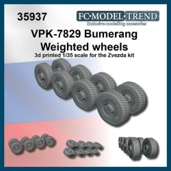 FC MODEL TREND 35937, VPK 7829 Bumerang, weighted wheels 3d printed, SCALE 1/35